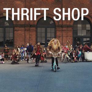 Thrift Shop - Macklemore & Ryan Lewis feat. Wanz (Z karaoke) 带和声伴奏 （升5半音）