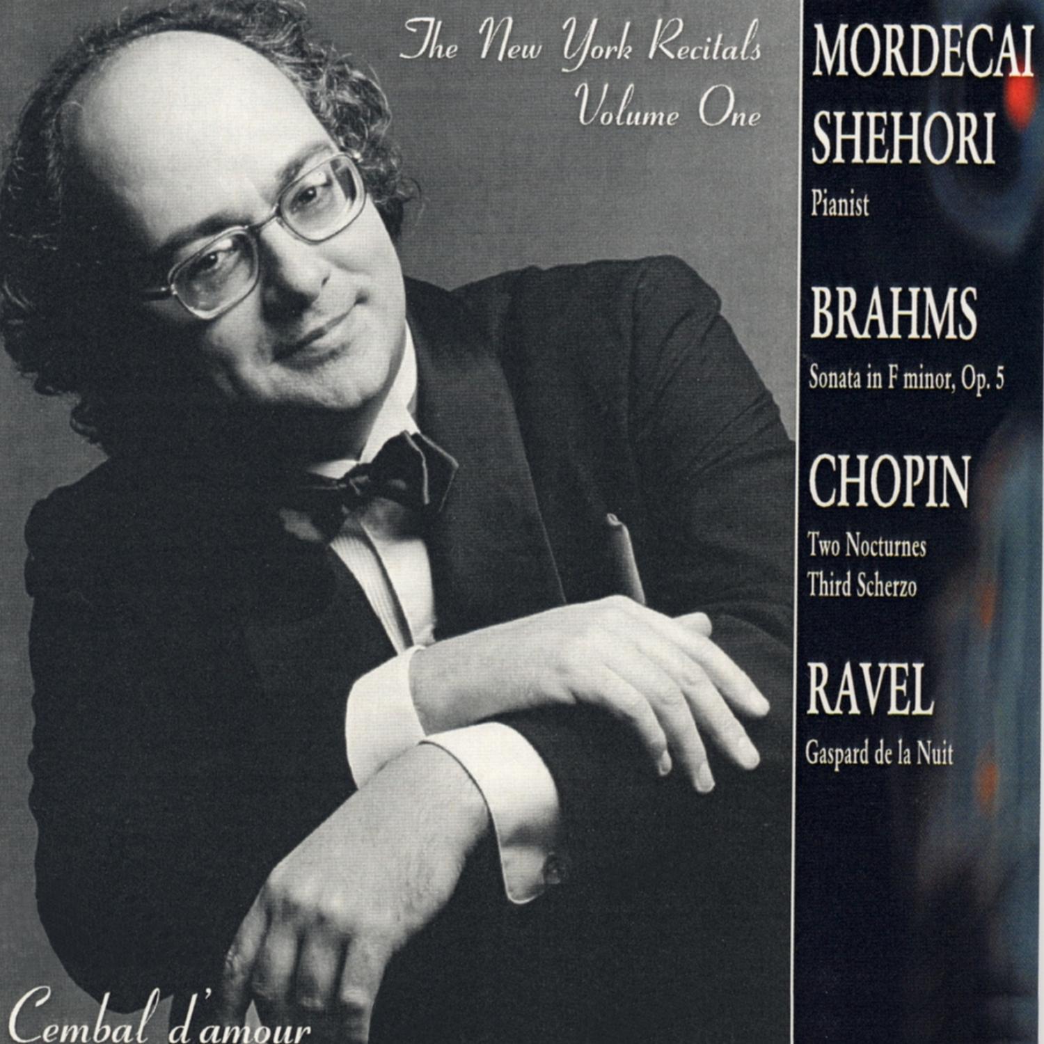 Mordecai Shehori, The New York Recitals, Vol. 1专辑