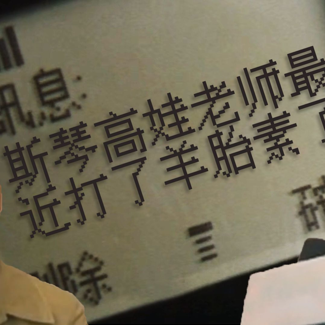 手机铃声打了羊胎素