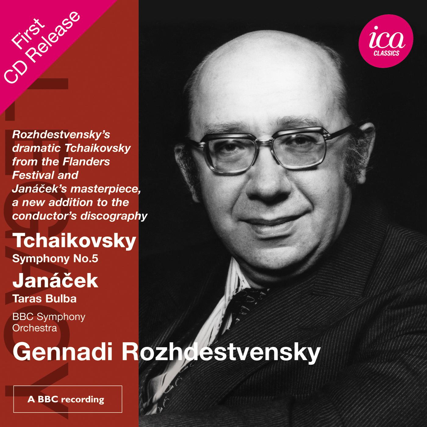 TCHAIKOVSKY, P.I.: Symphony No. 5 / JANÁČEK, L.: Taras Bulba (BBC Symphony, Rozhdestvensky)