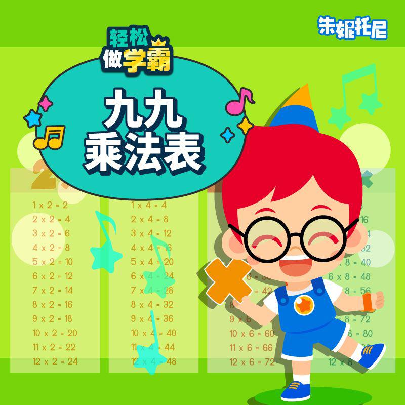 九九乘法表儿歌 | 数学启蒙