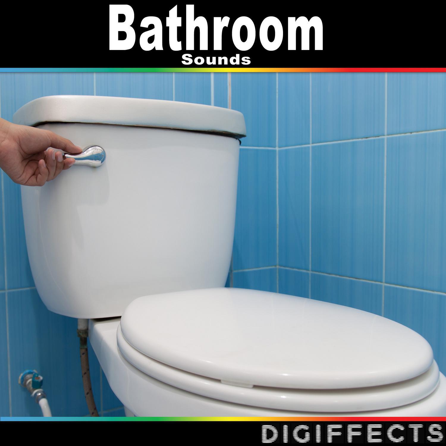 Digiffects Sound Effects Library - Toilet Flushing Bathroom Wc with Fan Version 1