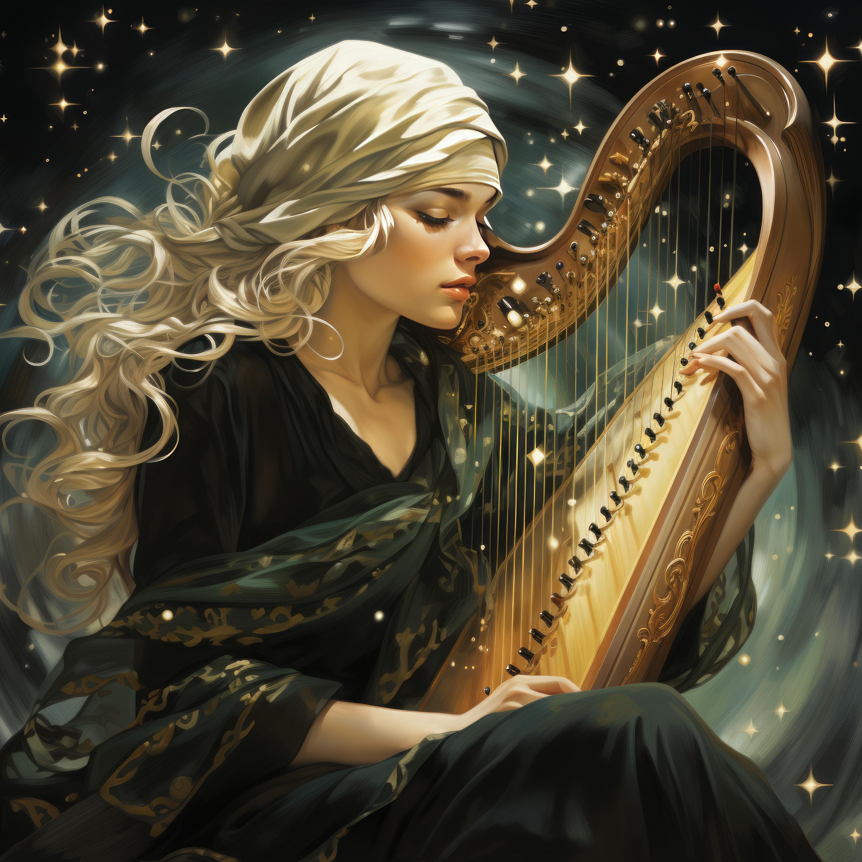 Sentient Harp Ascend Peaks of Presence - Classical Harp Music/Music for Sweet Dreams ...