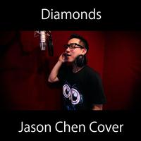 Diamonds - Jason Chen 纯正男歌版伴奏 爱月