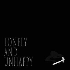 lonely and unhappy