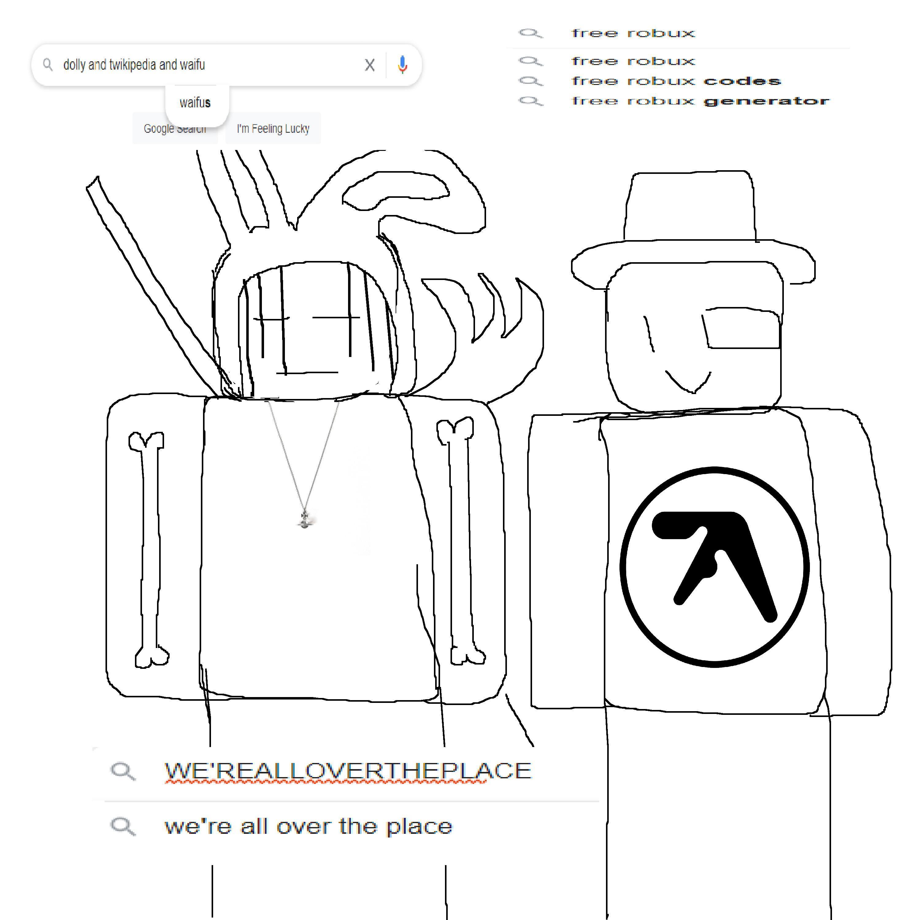 we're all over the place