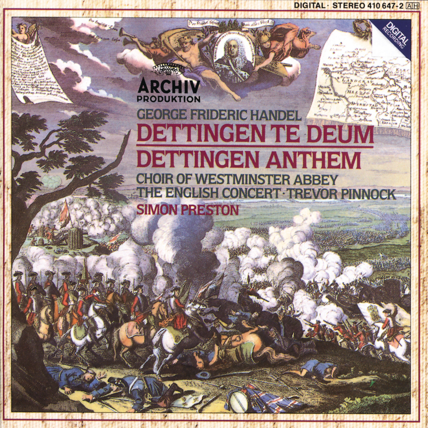 The English Concert - The Dettingen Te Deum:6. Thine honourable, true, and only Son