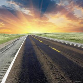 开车去旅行，公路和音乐