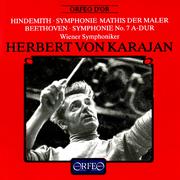 HINDEMITH, P.: Symphony, "Mathis der Maler" / BEETHOVEN, L. van: Symphony No. 7 (Vienna Symphony, Ka