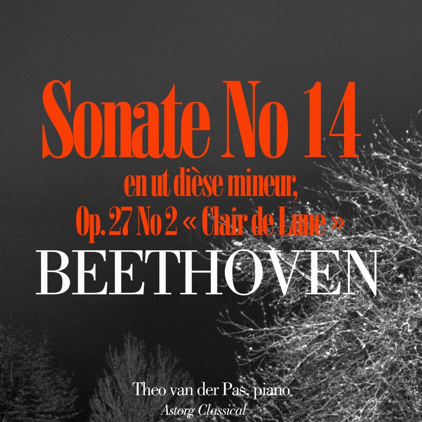 Beethoven : Clair de Lune, Sonate No. 14 en ut dièse mineur, Op. 27 : No. 2