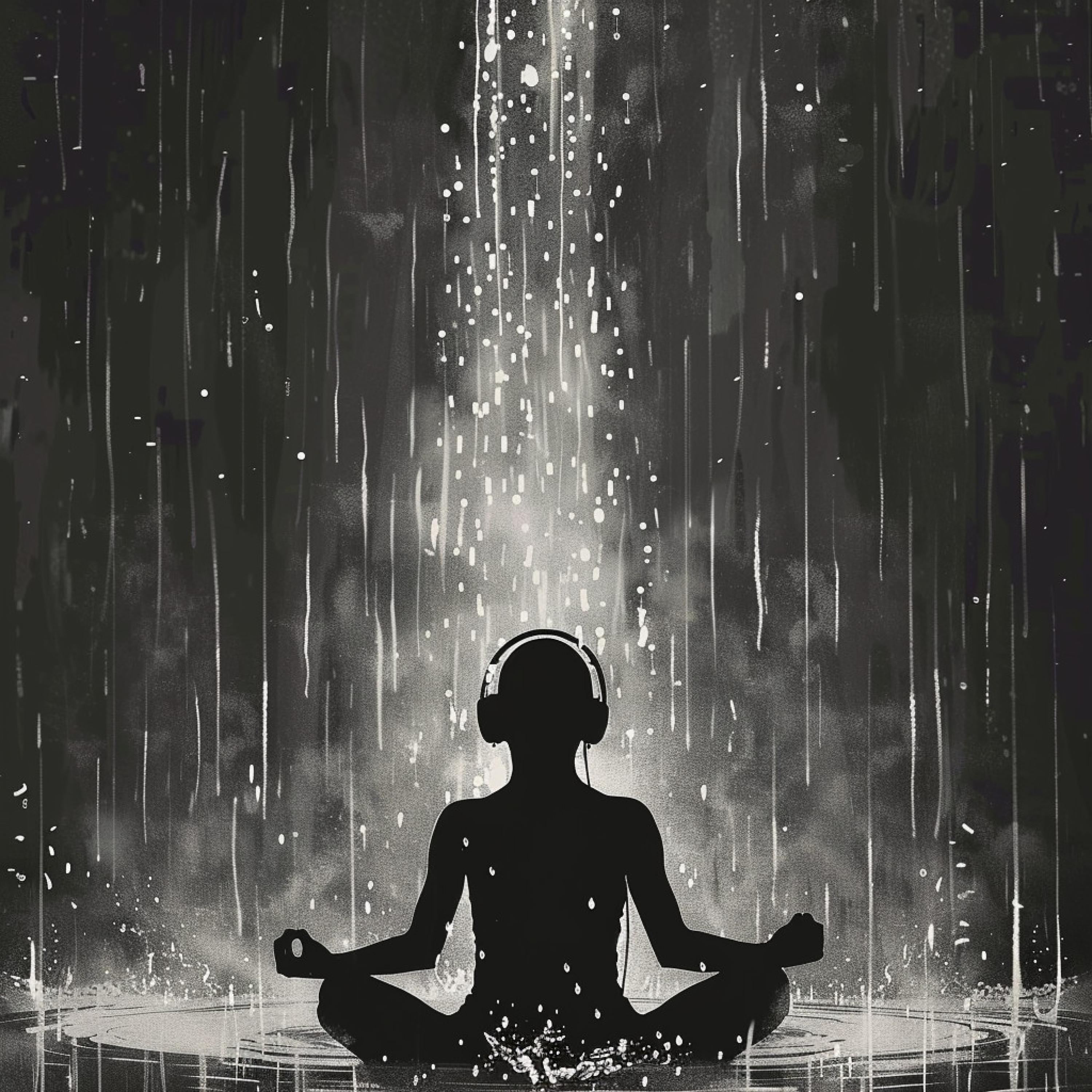 Meditation And Affirmations - Binaural Melody Rain Serenity