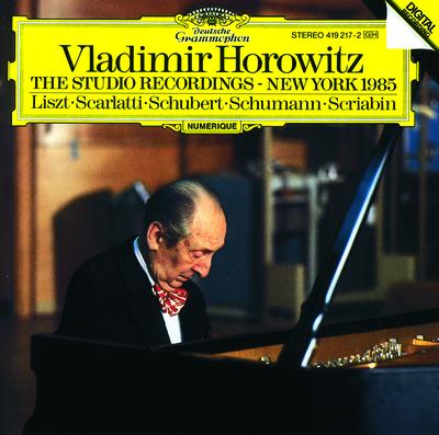 Horowitz: The Studio Recordings, New York 1985