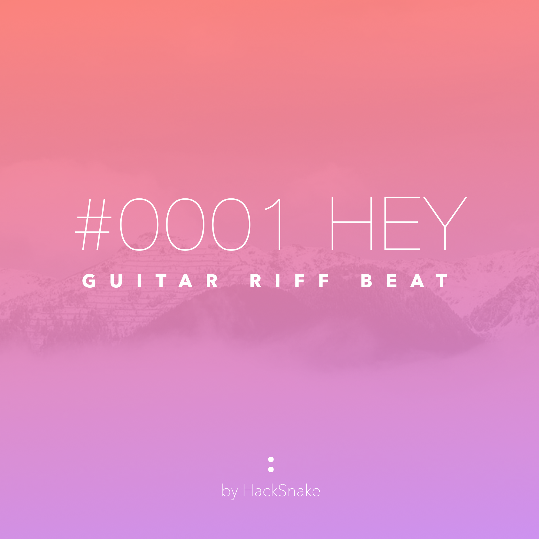 #0001 Hey // Guitar Riff Beat
