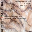 Nikolaj Ronimus & Lars Kolding Wolf - Johann Sebastian Bach - 6 Sonatas - BWV 1014-1019