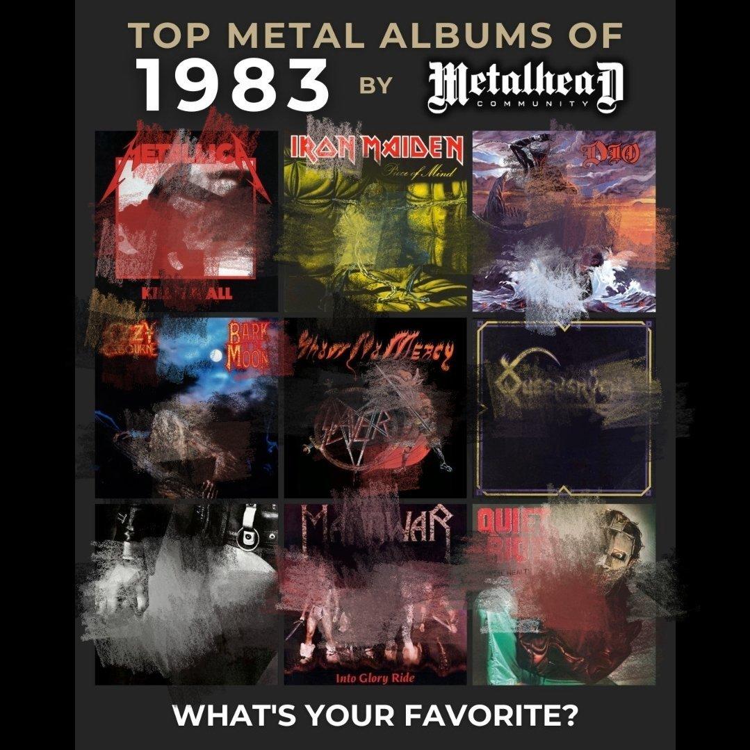 【Metalhead】1983年最顶级的9张金属唱片