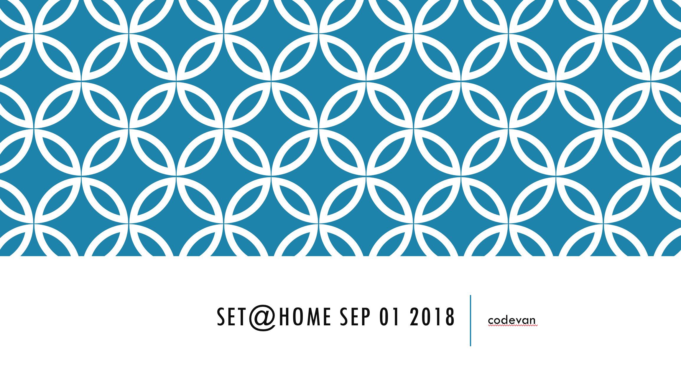 SET@HOME SEP 01 2018专辑