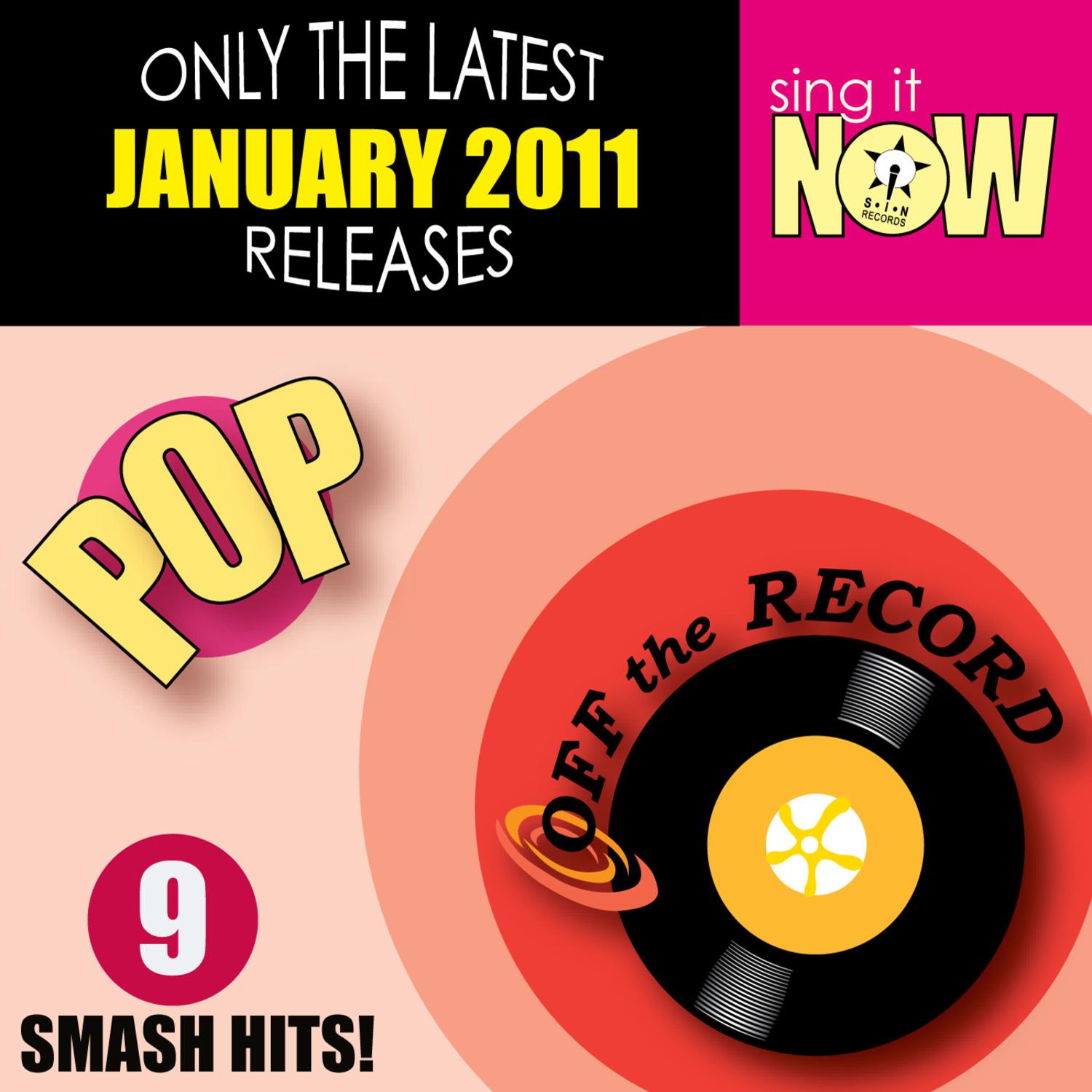 January 2011: Pop Smash Hits