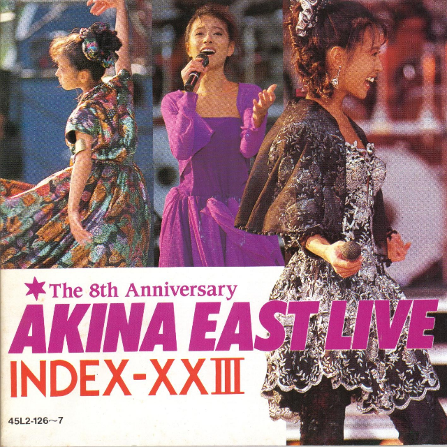 AKINA EAST LIVE INDEX-XXIII The 8th Anniversary专辑
