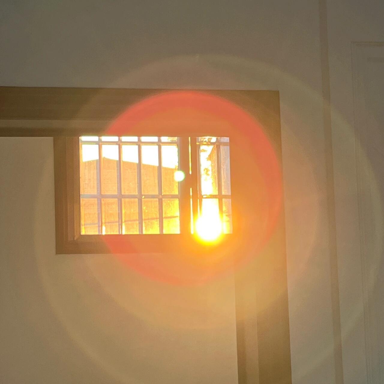 小镇的日落时分