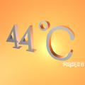 44˚C