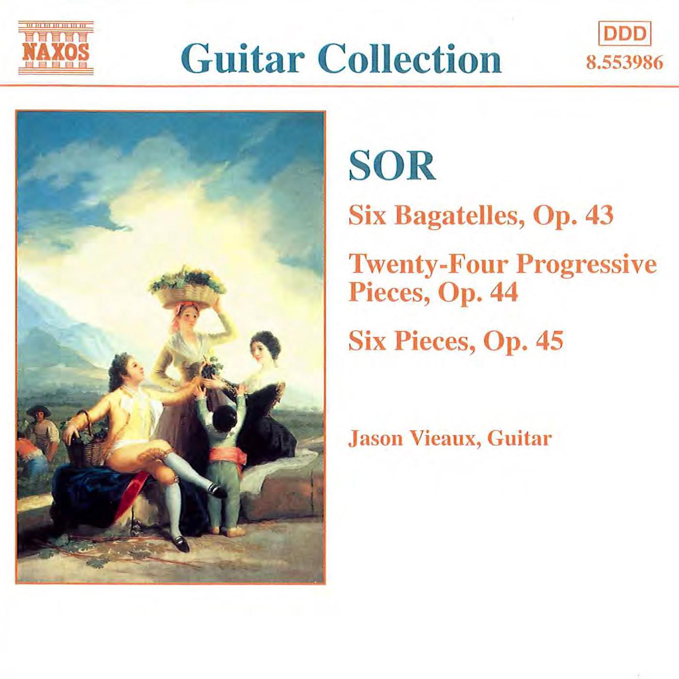 SOR: 6 Bagatelles, Op. 43 / Progressive Pieces, Op. 44