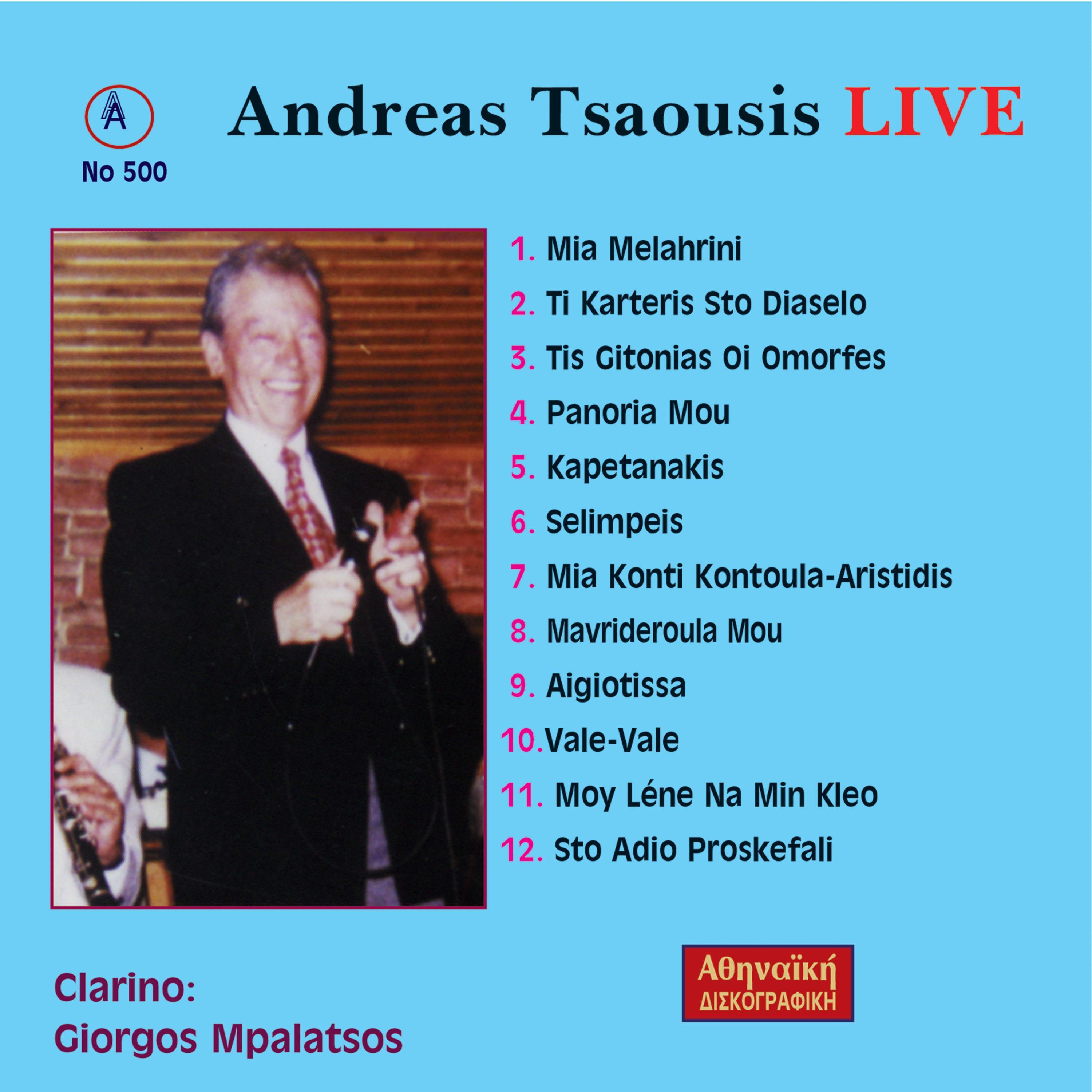 Andreas Tsaousis Live