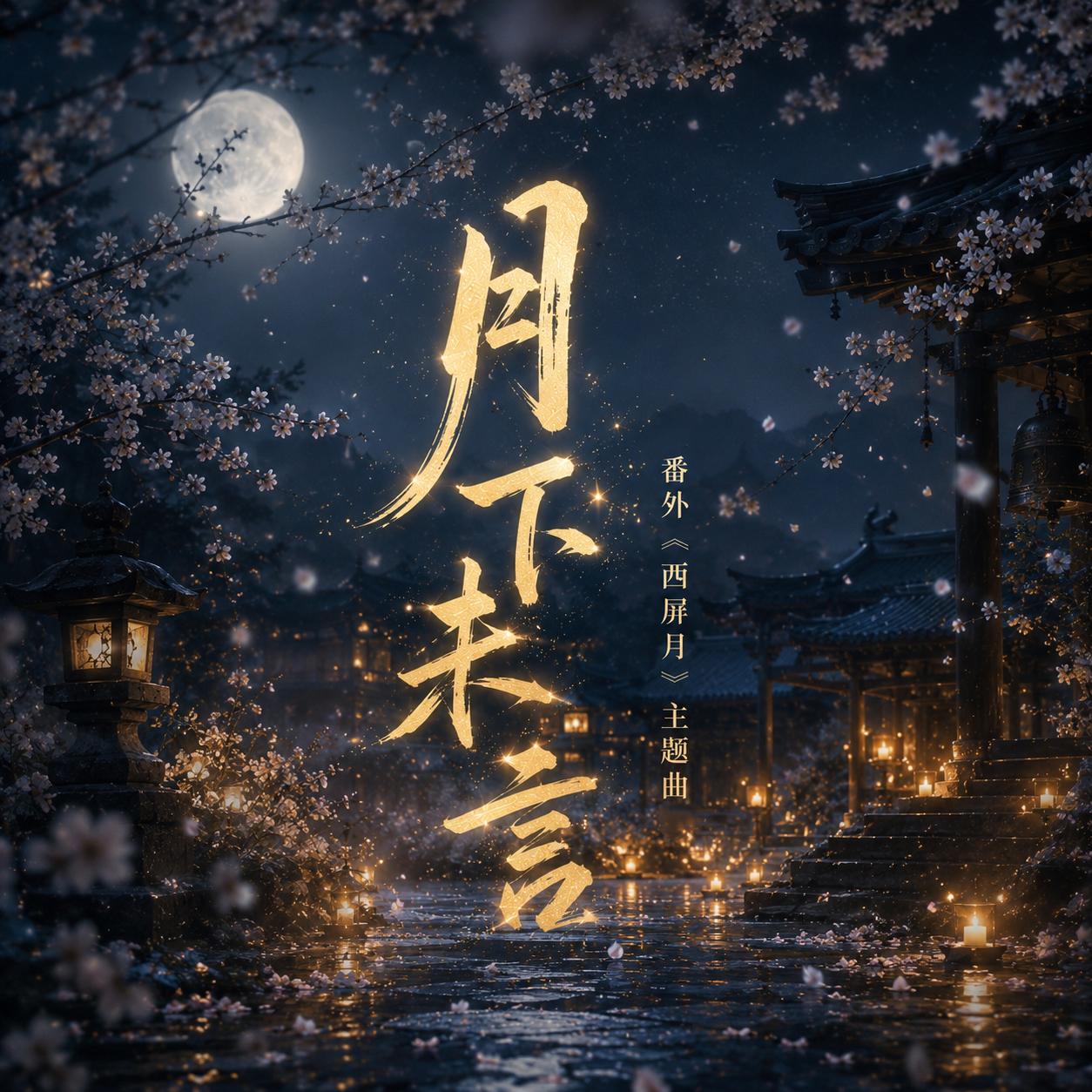 月下未言