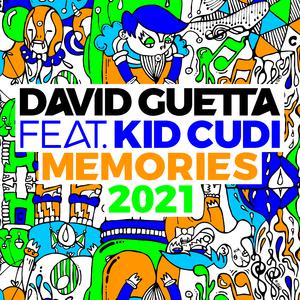 Memories - David Guetta feat Kid Cudi (OT karaoke) 带和声伴奏 （降1半音）
