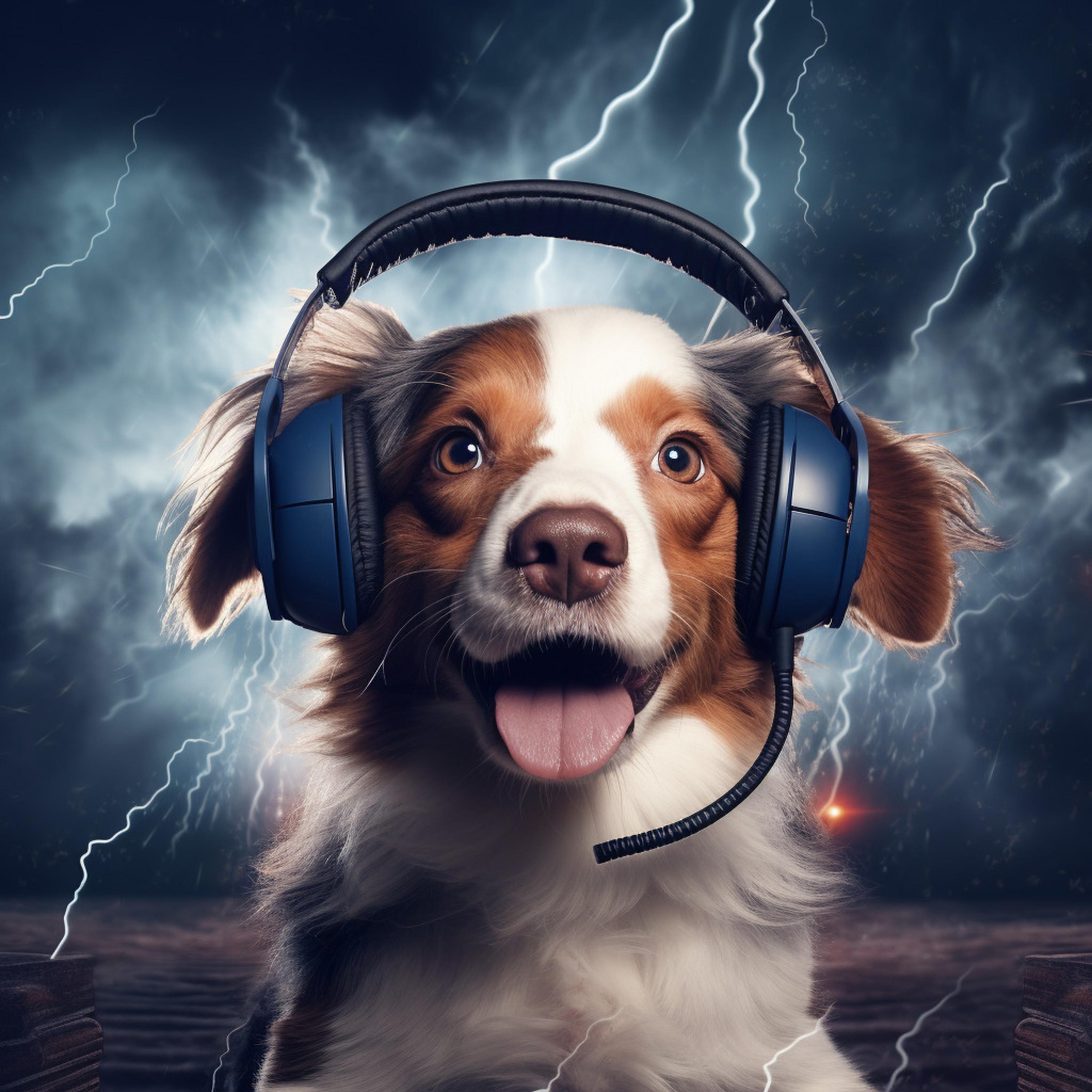 Music For Dogs Peace - Thunder Soothe Dogs Calm