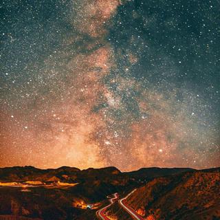 抬头，已是一片星海。