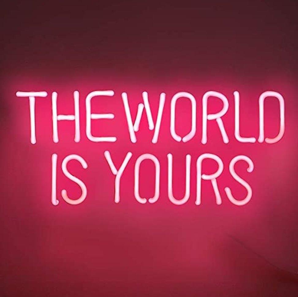 THE WORLD IS YOURS