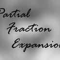 Partial Fraction Expansion