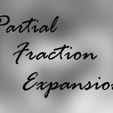 Partial Fraction Expansion