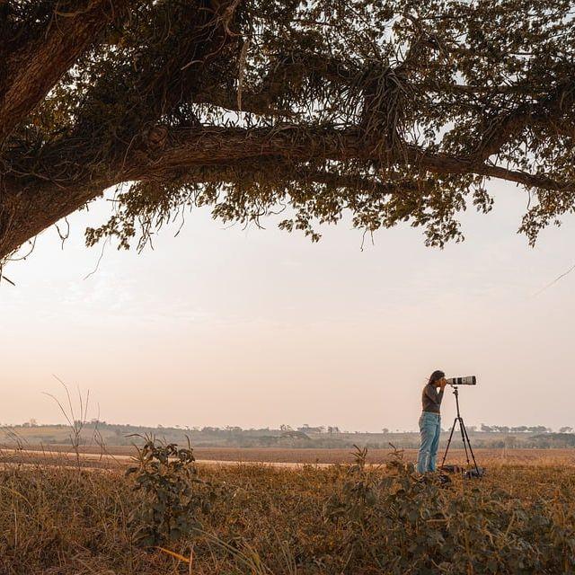 和喜欢的人一起散步