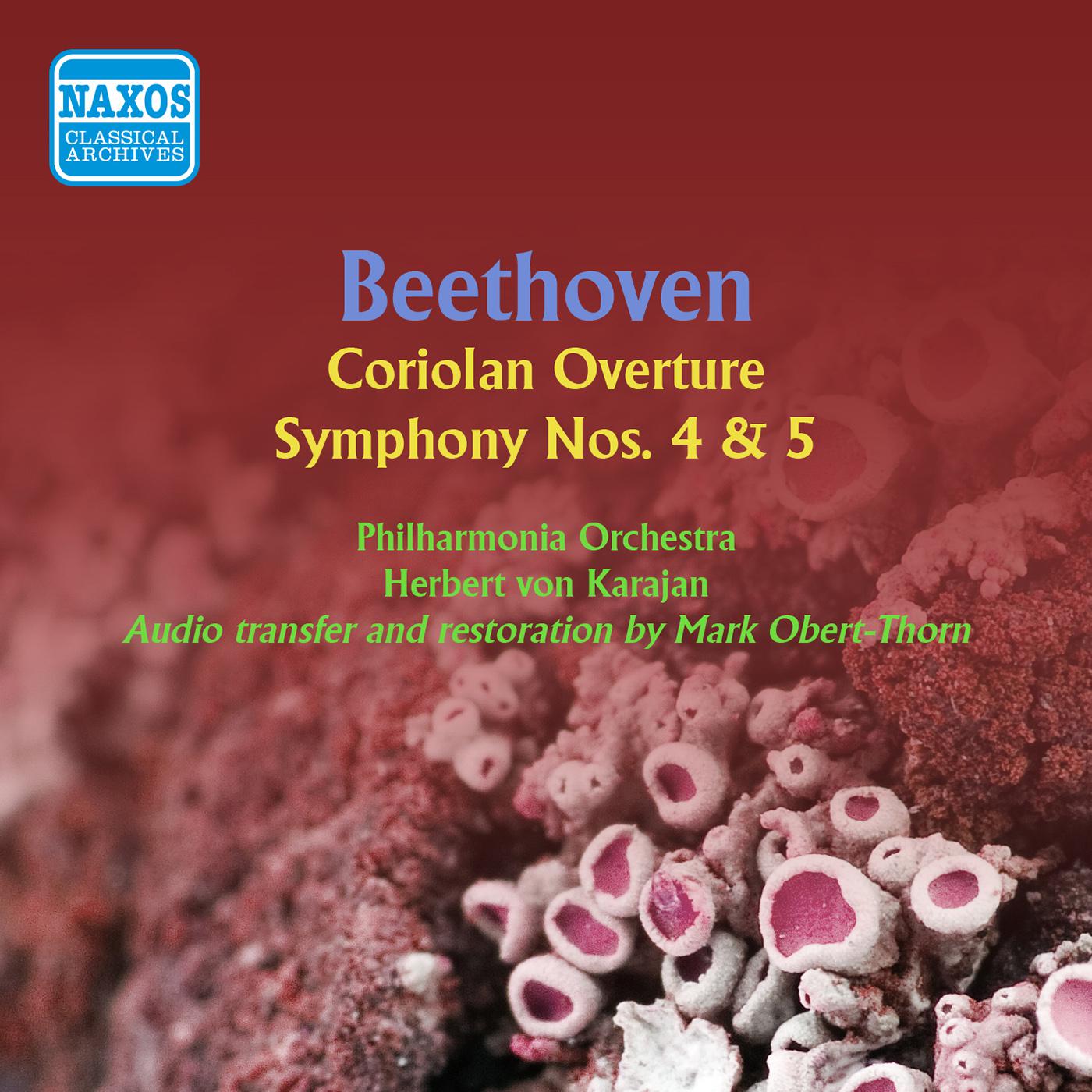 BEETHOVEN, L. van: Symphonies Nos. 4 and 5 / Coriolan Overture (Philharmonia Orchestra, Karajan) (19专辑