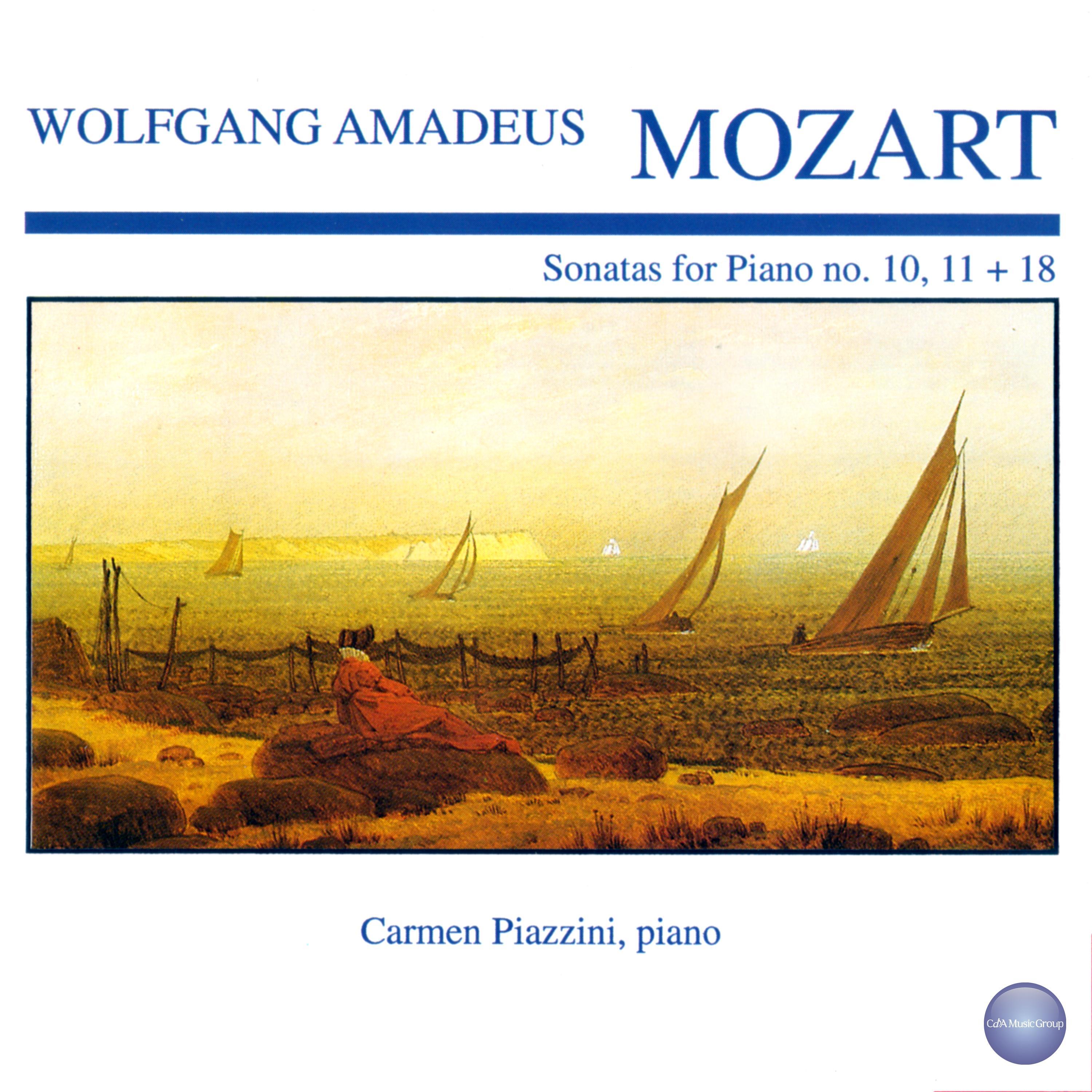 Mozart: Sonatas for Piano No. 10, 11 + 18专辑