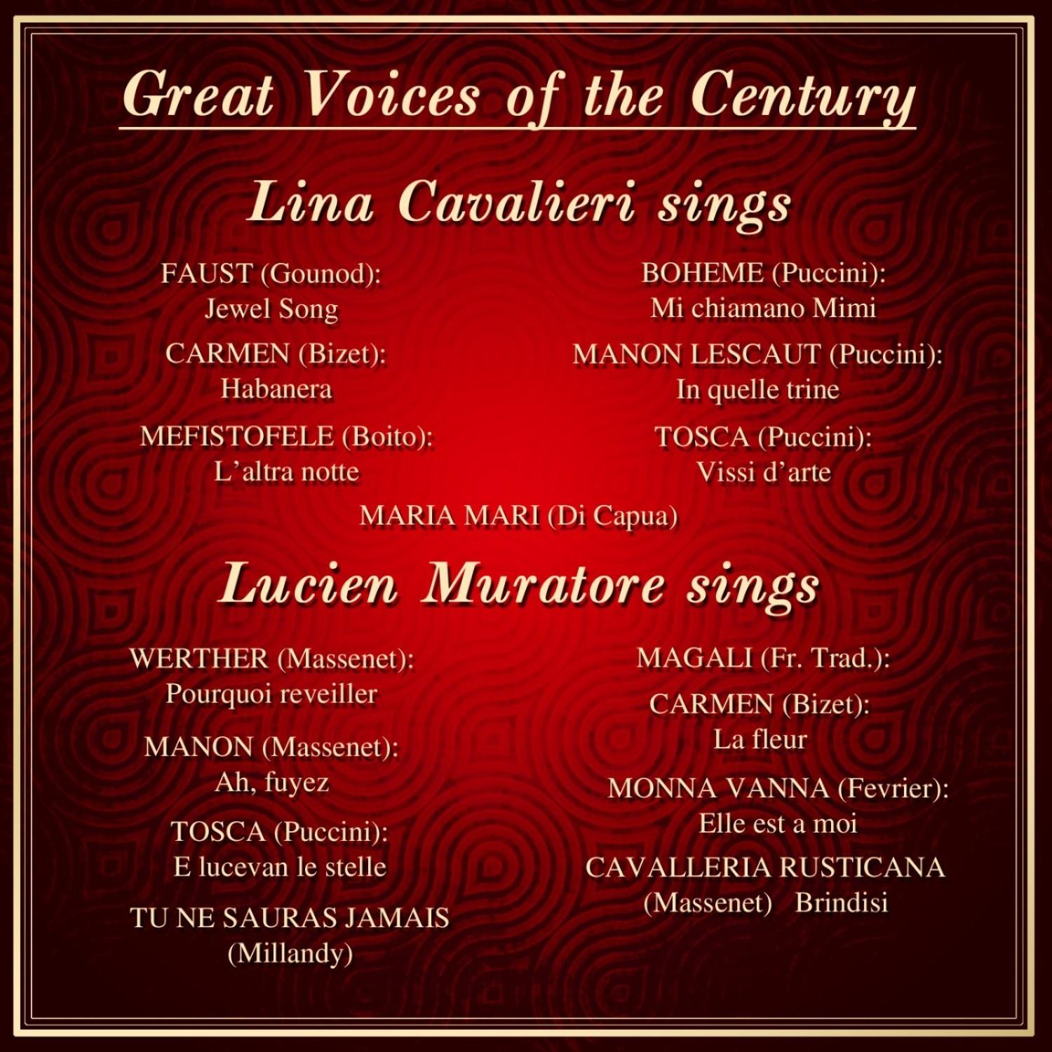 Great Voices Of The Century