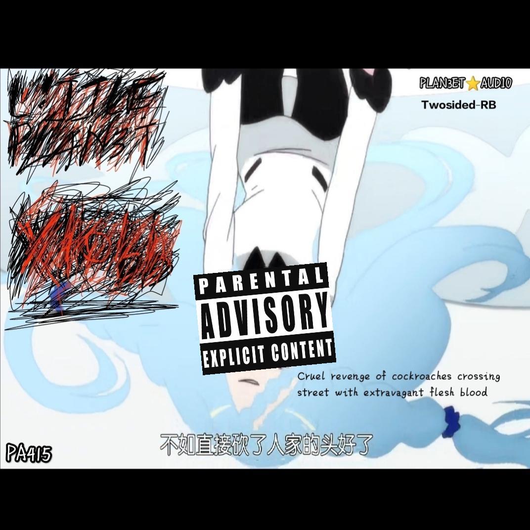 Cruel revenge of cockroaches crossing street...