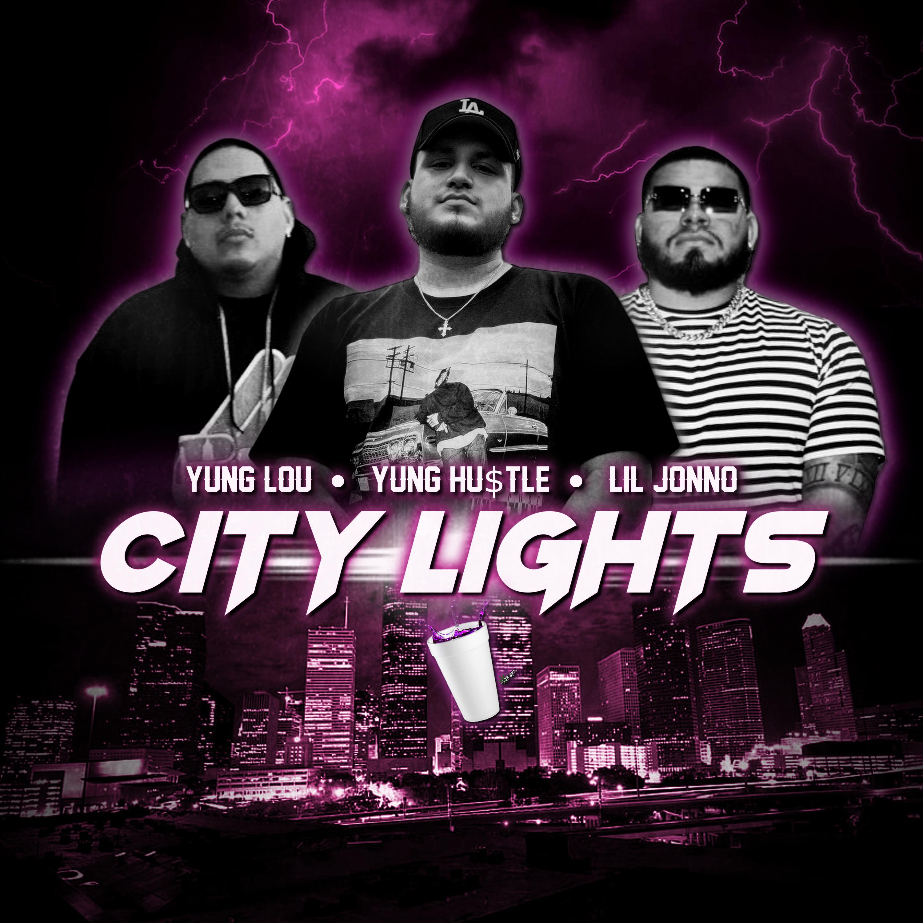 Yung Lou - City Lights (Remix) (feat. Juan Gotti, Yung Hu$tle & Lil Jonno) (Chopped & Screwed)