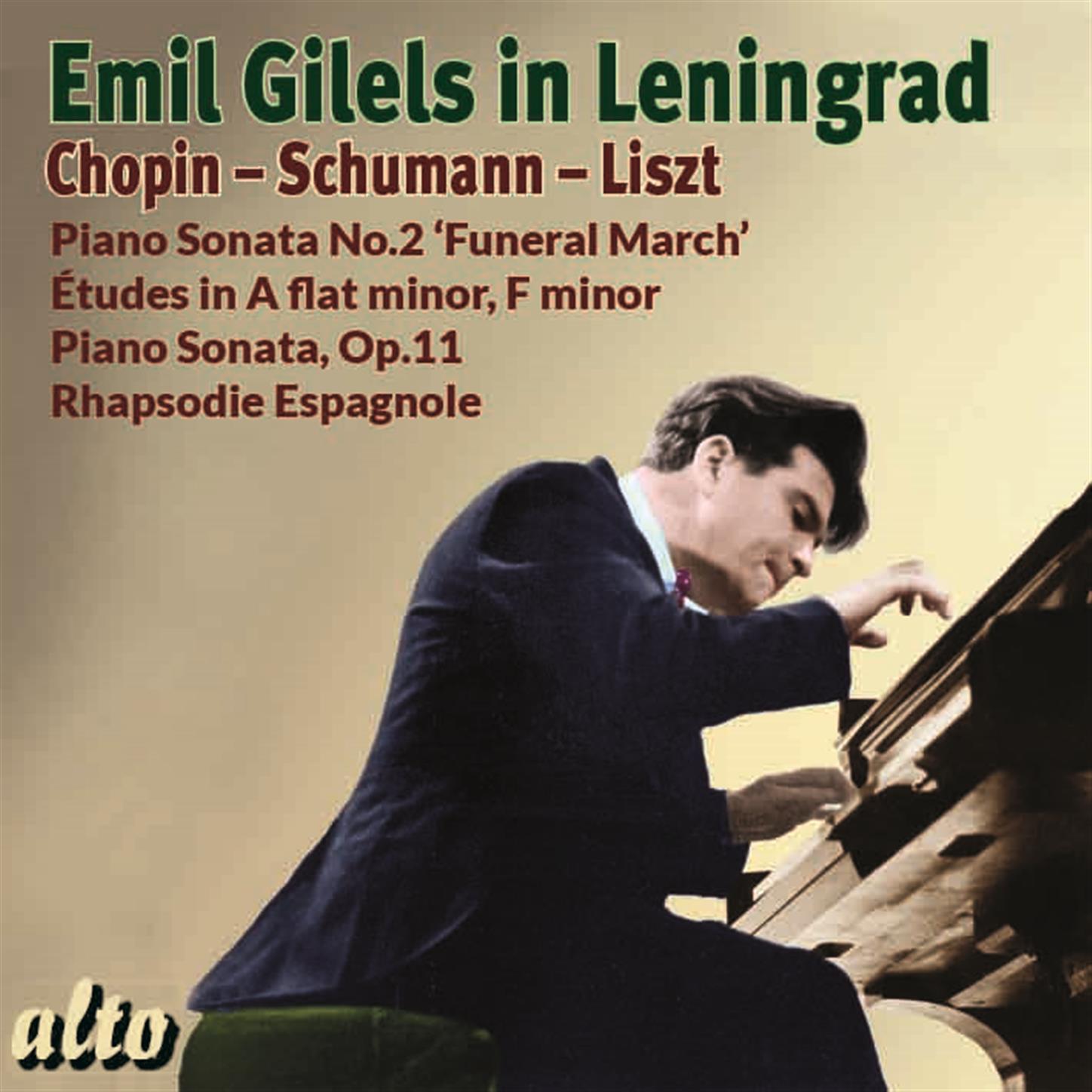 Emil Gilels in Leningrad专辑