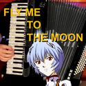 【手风琴】Fly me to the moon - EVA