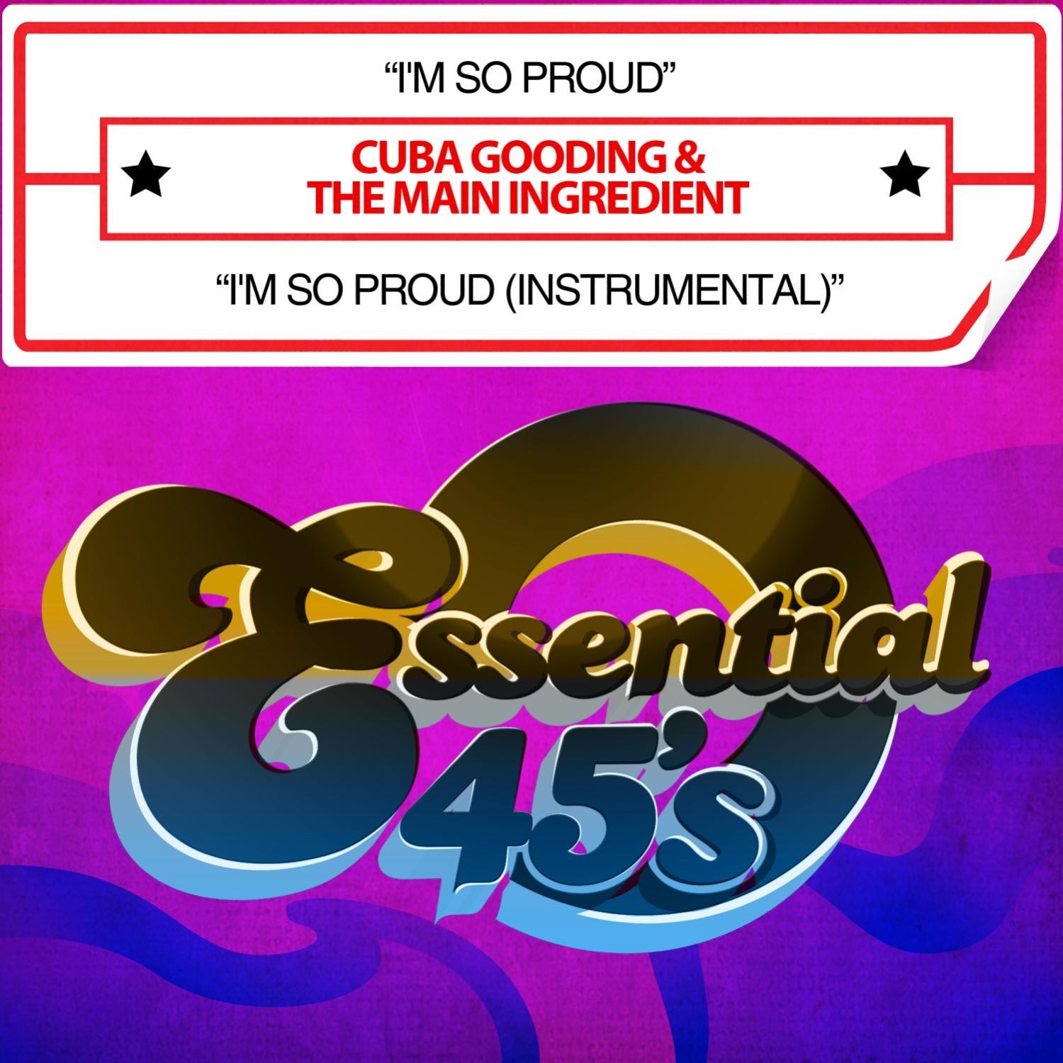 I'm So Proud / I'm So Proud (Instrumental) [Digital 45]