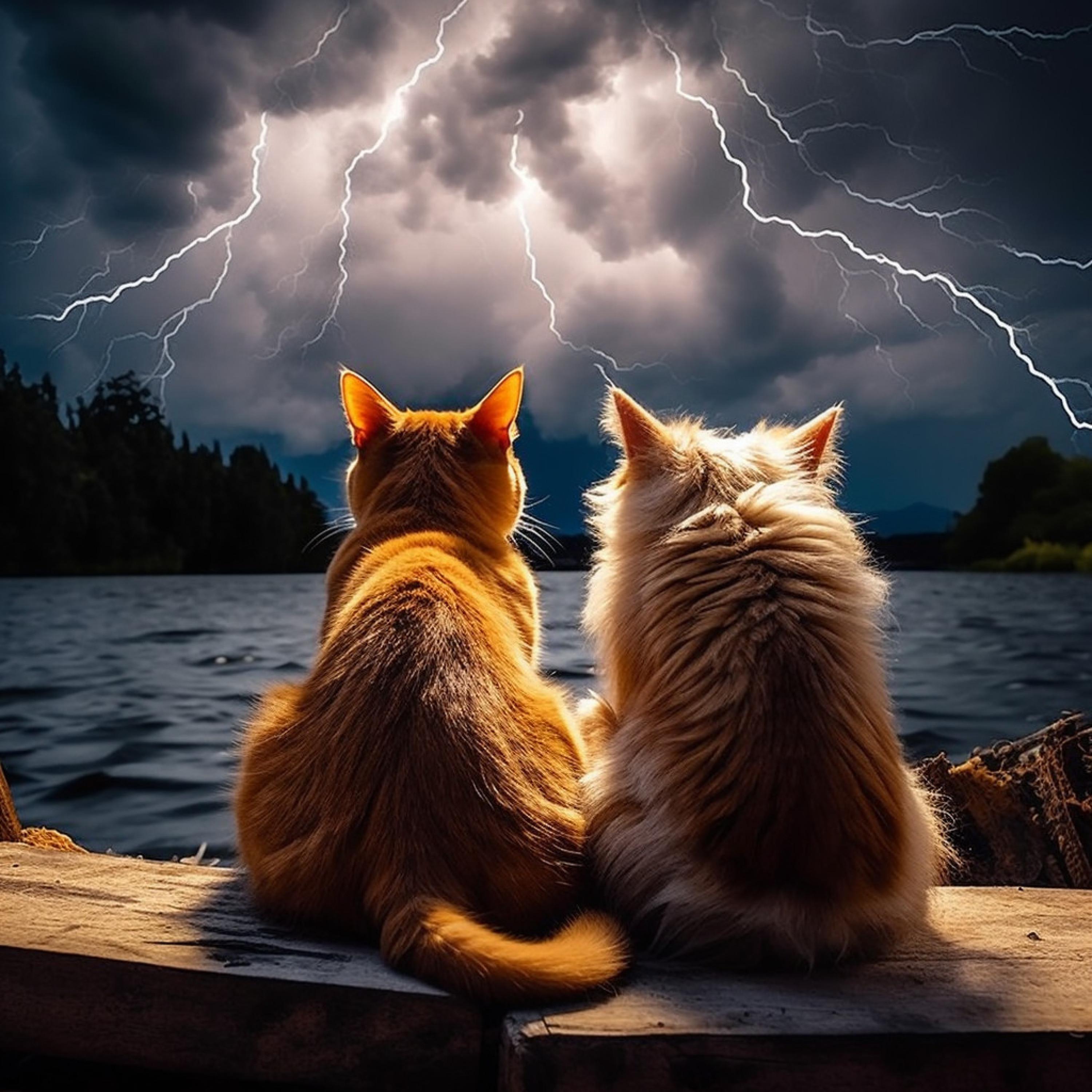 Happy Dogs And Cats - Thunder's Calm Pets Listen