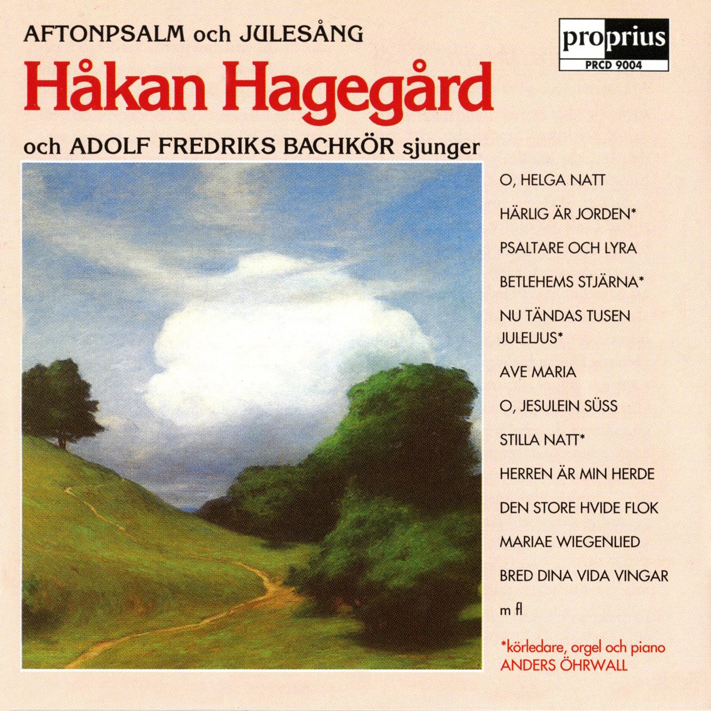 AFTONPSALM OCH JULESANG (Hagegard)
