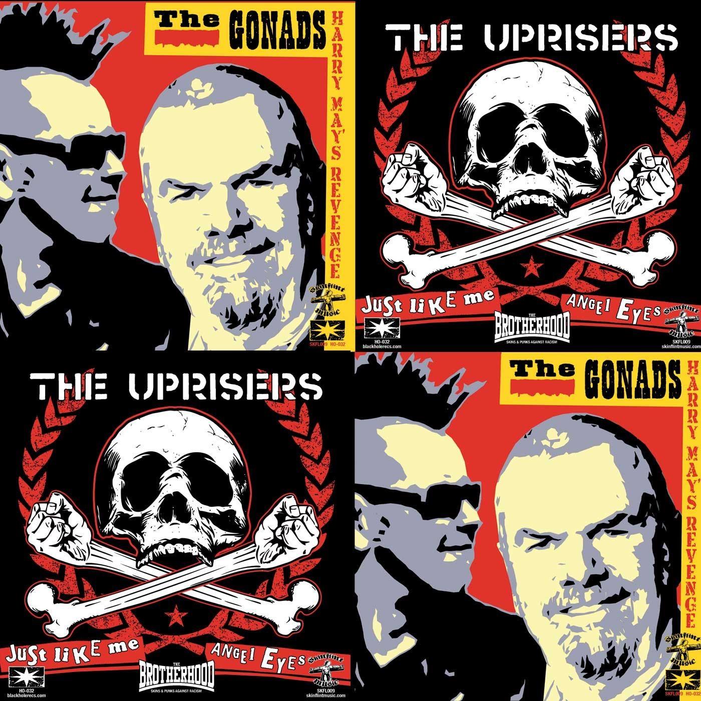 The Uprisers / The Gonads Split