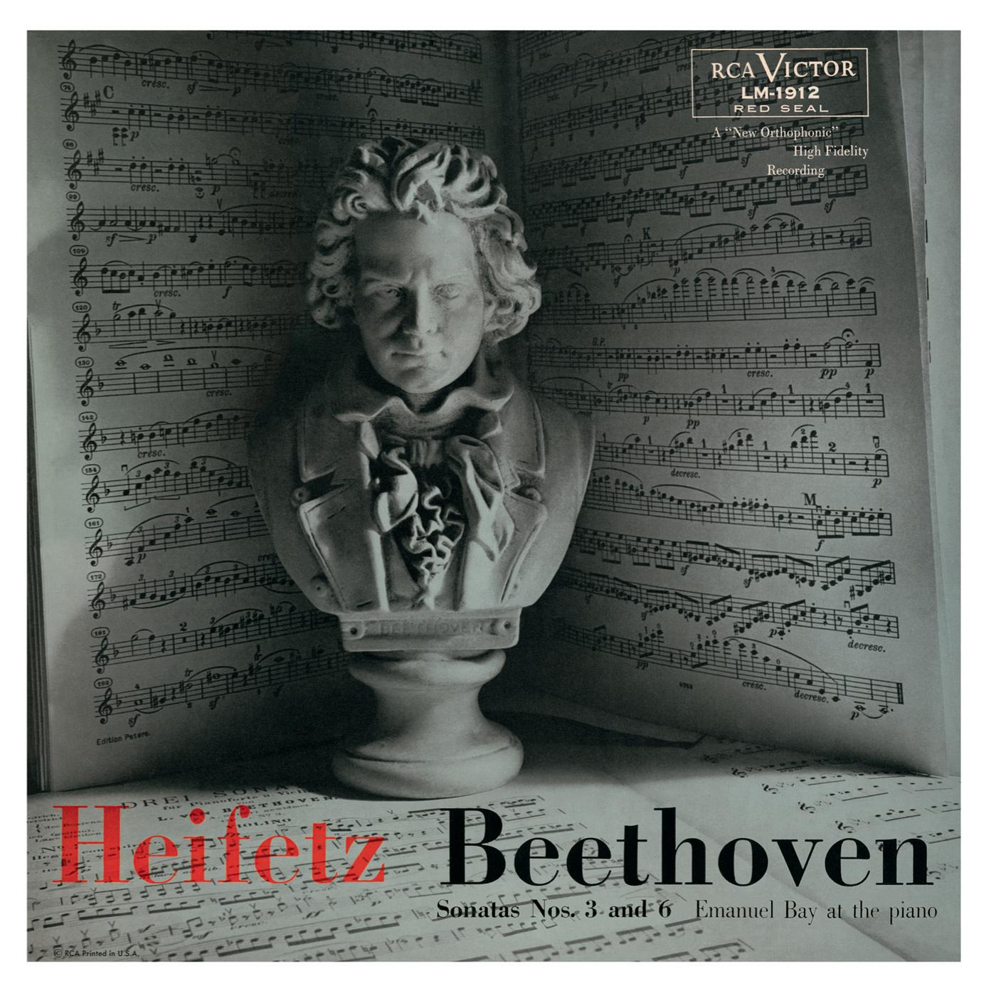 Beethoven: Violin Sonatas Nos. 3 & 6