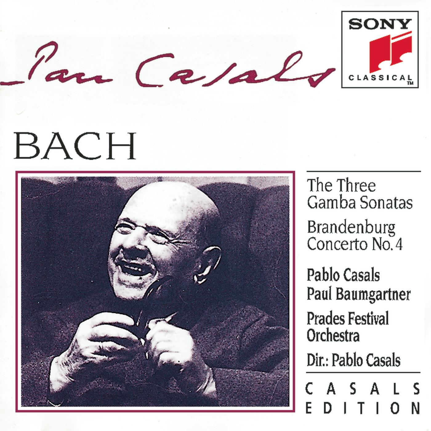 Pablo Casals - Brandenburg Concerto No. 4 in G Major, BWV 1049: III. Presto