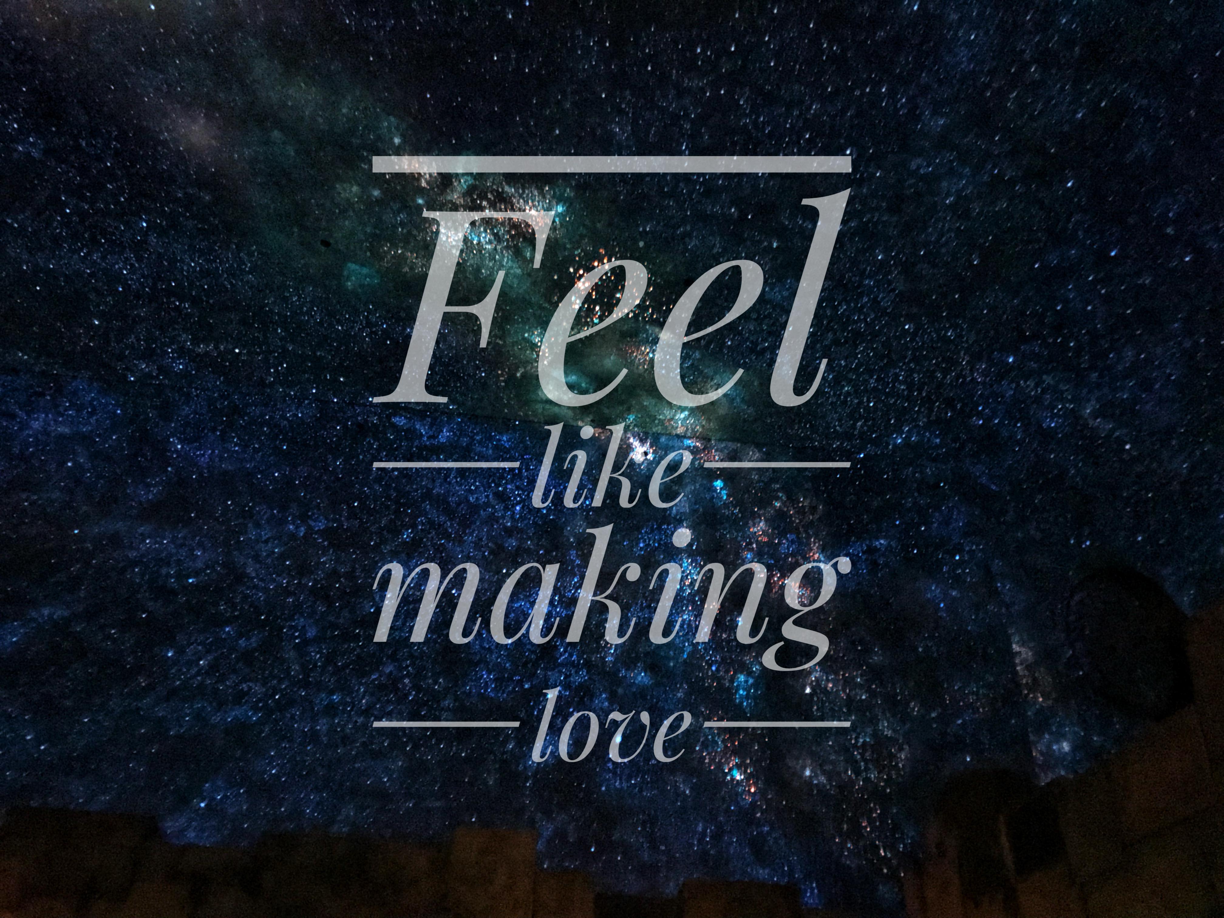 Feel like making love专辑