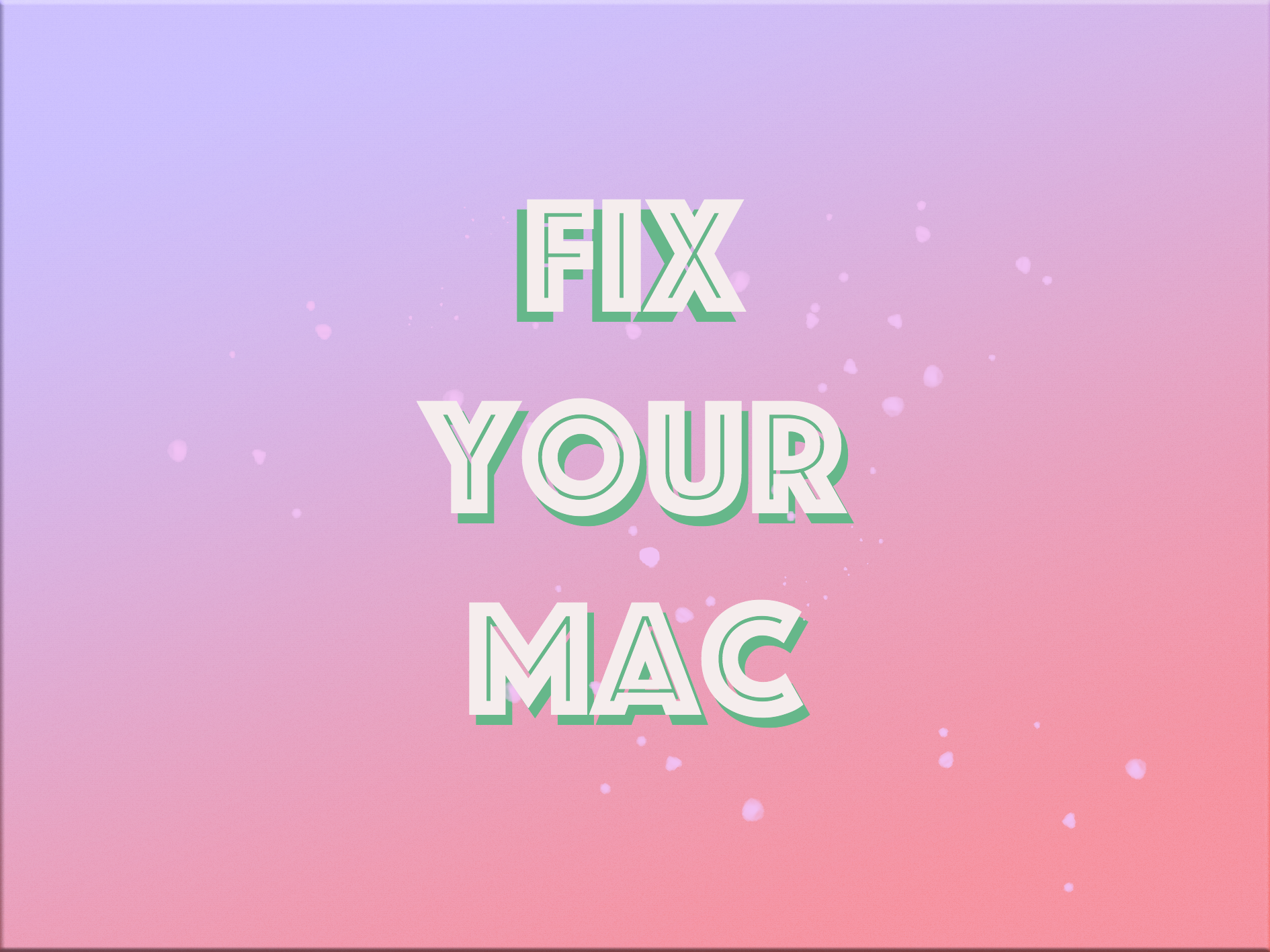 Fix Your Mac专辑