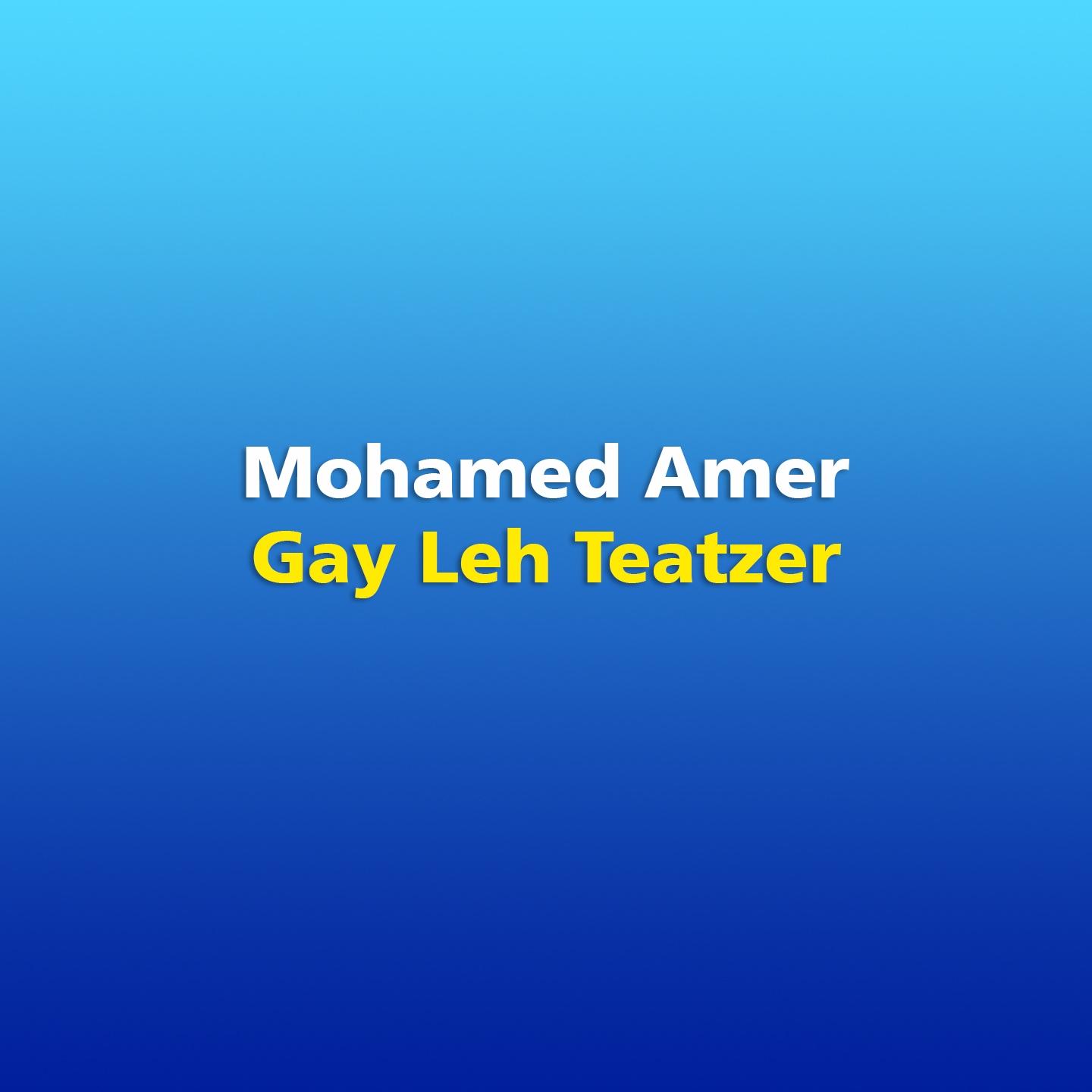Gay Leh Teatzer